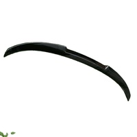 Aileron de coffre arrière en plastique ABS pour BMW Série 3 E90 M4 Style Aile de toit arrière en fibre de carbone