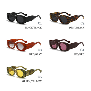 Lunettes de soleil carrées concaves UV400 pour femmes, nouvelle mode 2026, style urbain haut de gamme, tendance et populaires sur internet - Product Image 4