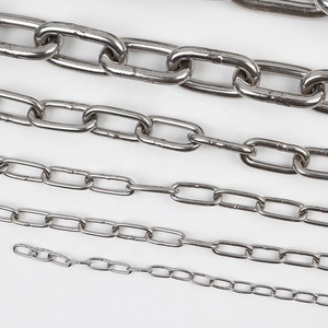 DIN766 ISO4565 Marine Stainless Steel Calibrated Anchor Chain Dia.8mm Kayak Dinghy Ship <b>Yacht</b> Boat Hardware Accessories DIN766 I - Product Image 3