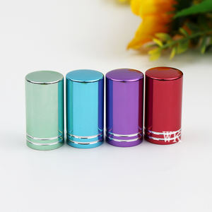 Bouteille de parfum en verre de pulvérisation colorée dégradé rectangle rechargeable avec bouteille de parfum pulvérisateur à pompe en or <span class=keywords><strong>rose</strong></span> - Product Image 5