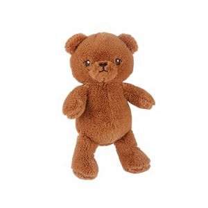 Lindo Oso Pardo de Peluche, <span class=keywords><strong>Juguete</strong></span> de Peluche Suave para Niños y Bebés, Relleno de Algodón, Tamaño Personalizado, Regalo OEM - Product Image 4