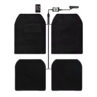Kit de fibra óptica Starlight para coche de 12V con borde de falda APP RF Remote 4 Star Car Rug Color Floor Mats