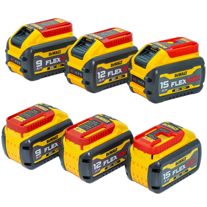 Complete DEWALT FLEXVOLT 20V/60V MAX 9Ah 12Ah 15Ah DCB609 DCB612 DCB615 accu-set voor elektrische gereedschappen - Product Image 1