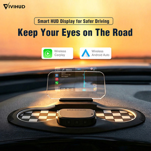Pantalla LCD de Navegación Universal VIVIHUD de Fábrica, OBD Carplay <span class=keywords><strong>HUD</strong></span>, Garantía de 2 Años, Pantalla <span class=keywords><strong>HUD</strong></span> con Mapas para Automóvil - Product Image 1