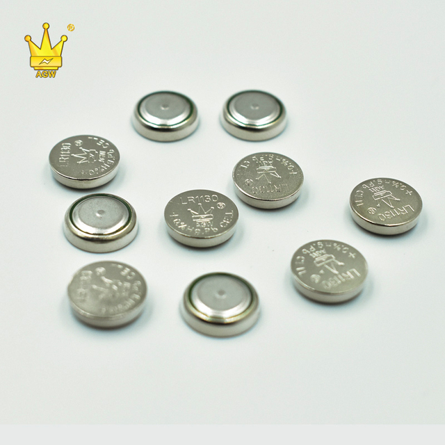 CROWN C LR1130 AG10 1.5V 0%Hg.Pb Alkaline Button Cell Lr1130 Battery