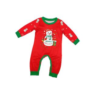 Nuova collezione autunno inverno abbigliamento <span class=keywords><strong>madre</strong></span>-figlia con pigiama rosso per ragazze - Product Image 6