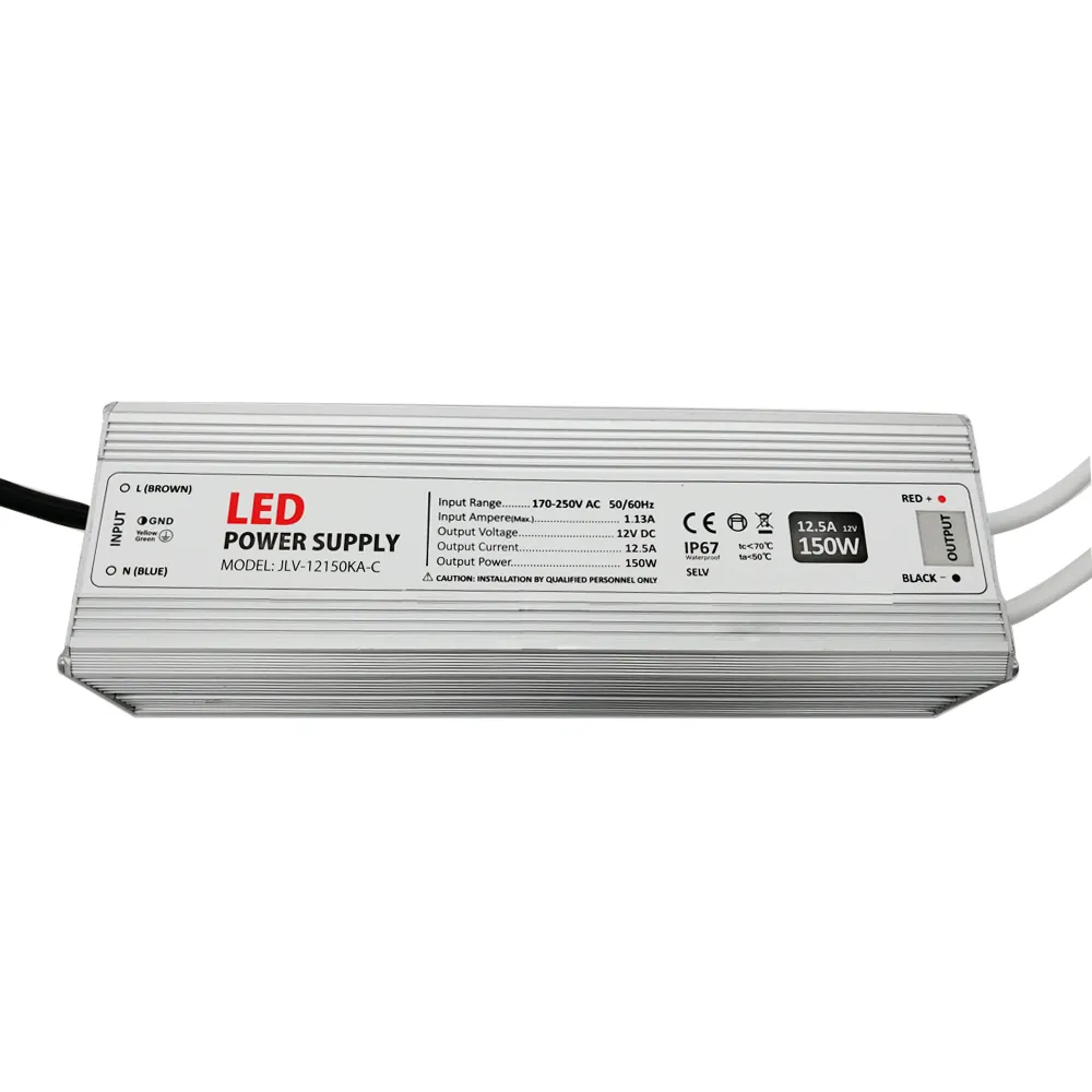 Hoge Kwaliteit Waterdichte 60-300W Constante Stroom Led Driver Voeding Met 3 Jaar Garantie