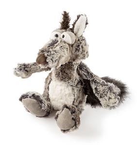 Peluche Personalizzato di Lupo Selvaggio, Morbido Pupazzo Animale con Coda Lunga - Product Image 5