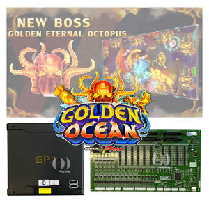 เครื่องเกมยิงปลา QIQU Original Ocean King 3 Plus Golden Ocean พร้อมการ์ดระดับความยาก Fish Hunter และแผงเกม Fish Game - Product Image 3