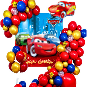 Perlengkapan Balon Ulang Tahun untuk Dekorasi Dinding Latar Belakang Pesta Ulang Tahun Anak, Aksesoris untuk Anak Laki-laki dan Perempuan, Tahun Pertama Bayi - Product Image 1