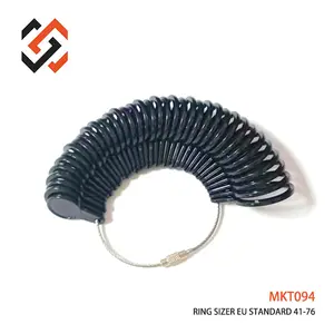 Popstings Hot bán nhẫn sizer EU tiêu chuẩn 41-76 đồ trang sức công cụ làm mkt094 Finger Ring sizer Đồng hồ đo cho đồ trang sức công cụ