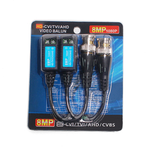 <span class=keywords><strong>Balun</strong></span> de Video UTP-202A 720P 1080P 3MP 4MP 5MP 8MP, <span class=keywords><strong>Balun</strong></span> de Video AHD CVI TVI con Conector de Tornillo para Cámaras CCTV - Product Image 1