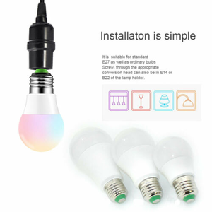 Bombilla Led inteligente con Wifi para el hogar, <span class=keywords><strong>E27</strong></span>, Tuya, <span class=keywords><strong>E27</strong></span>, RGBCW, 5W, 10W, 15W - Product Image 6