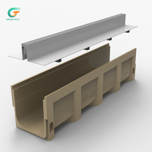 Rãnh hệ thống thoát nước lưới lưới chống ăn mòn nhựa thoát nước mương hình chữ U kênh bê tông tuyến tính thoát nước - Product Image 1