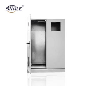 CHNSMILE Armoire de distribution extérieure personnalisée Boîte de commande verticale à double porte Protection IP54 OEM en acier Couleur personnalisée disponible - Product Image 3