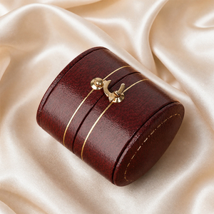 Luxury Velvet <strong>Ring</strong> <strong>Box</strong> for Proposal and <strong>Engagement</strong> Jewelry Gift Packaging - Product Image 3