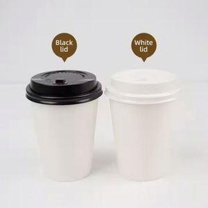 Couvercle de tasse en plastique PP de 90 mm de haute qualité avec bouchon pour thé au lait - Product Image 4