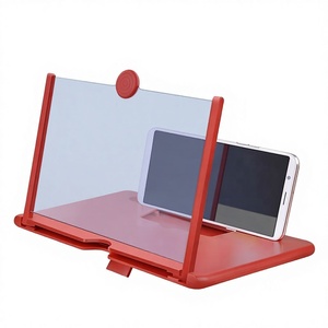 Supporto Portatile <span class=keywords><strong>per</strong></span> Telefono con Amplificatore Video 3D HD da 10-12 Pollici, Supporto Flessibile Pieghevole <span class=keywords><strong>per</strong></span> Film, Giochi e Ingrandimento Mobile - Product Image 1