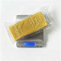 Produit phare : Barre d'or réaliste en mousse PU souple, jouet à presser à remontée lente, anti-stress sensoriel, jouet de bureau unisexe 14+