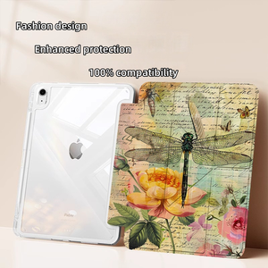 Couverture en cuir anti-chute de support en forme de Y en acrylique imprimé personnalisé de 10.2 pouces pour <span class=keywords><strong>iPad</strong></span> <span class=keywords><strong>Pro</strong></span> 11 étui de protection - Product Image 6