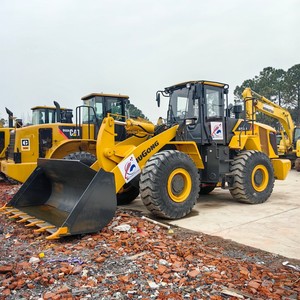 <b>CAT</b> Yellow <b>Wheel</b> Loader 856H Heavy Duty Construction Equipment with 5500kg Rated Load Hydraulic Pump Large Tires Front Bucket - Product Image 4