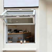 Fenêtres en verre OEM en gros, dernières fenêtres PVC françaises, fenêtres UPVC trempées, fenêtres à battants coulissantes, directement de l'usine