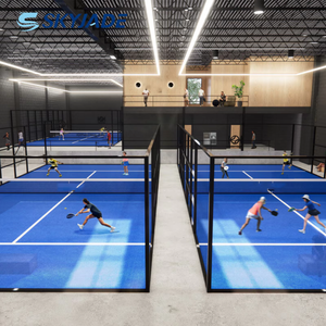 Cancha de Pickleball Todoterreno con Estructura Sólida, Apta para Zonas Residenciales, Parques Industriales y Zonas Deportivas - Product Image 1