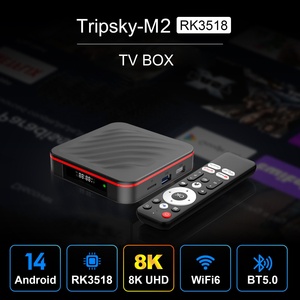 2026 Orignal M2 <b>Android</b> 14.0 RK3518 Smart <b>Tv</b> <b>Box</b> 2.4G 5G Wifi 1GB 8G TVBOX 4K Set Top <b>Box</b> - Product Image 1