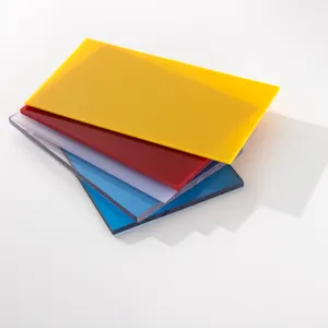 1.8mm 2mm 2.2mm Plastic PET Rigid Sheet Red Thick APET Sheet White Hard Color PET Sheet Yellow For Furniture Panel