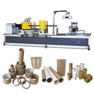 New Design Simple And Convenient Procedure High Speed Toilet Paper Core Tube Cnc Making Winding Machine