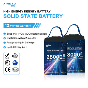 Batterie semi-solide au silicium-carbone LiNiMnCoO2 haute performance 12S 28000 mAh 340 Wh/kg 10C pour drones UAV de grande taille et longue autonomie - Product Image 4