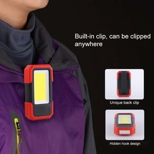 Wosen <span class=keywords><strong>COB</strong></span> ánh sáng làm việc 3 chế độ chiếu sáng LED ánh sáng làm việc cơ sở từ tính và clip Đèn pin cầm tay cho sửa chữa ô tô ngoài trời - Product Image 6