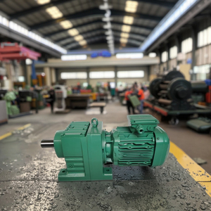 Tùy chỉnh ODM <span class=keywords><strong>r</strong></span> <span class=keywords><strong>Series</strong></span> AC Gear Motor đường thẳng đôi trục tốc độ giảm tốc với xoắn ốc sắp xếp bánh <span class=keywords><strong>r</strong></span>ăng có sẵn màu đỏ - Product Image 3