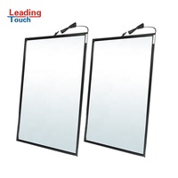 Frame Ir Touch 28 inci 40 inci 42 inci 43 inci 49 inci 55 inci 65 inci Infrared Ir Touch Frame 10 20 Titik Layar Sentuh Overlay Kit Android