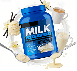 Polvo de Fortificación Nutricional con Proteína de Leche |   Sabor Vainilla 1.22 lb |   Suplemento Dietético para el Cuidado y Bienestar Muscular - Product Image 4
