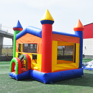 Château gonflable commercial personnalisé pour enfants, coloré, pour location événementielle - Product Image 3