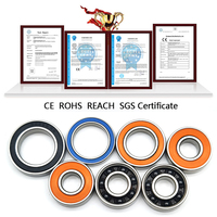 ABEC-7 S6801 S6901 bantalan keramik hibrida, bantalan Headset sepeda 12x21x5mm 12x24x6mm 6901RS Si3N4 bantalan bola sepeda 6901 2RS