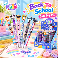 Stylos gel personnalisés KAIX avec logo, animaux mignons, écriture de haute qualité, stylos gel de dessin animé mignons, boîte personnalisée pour cadeaux promotionnels