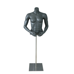Maniquí <span class=keywords><strong>de</strong></span> medio cuerpo <span class=keywords><strong>de</strong></span> fibra <span class=keywords><strong>de</strong></span> vidrio con torso sin cabeza <span class=keywords><strong>de</strong></span> jazmín maniquí superior con barra <span class=keywords><strong>de</strong></span> Metal <span class=keywords><strong>de</strong></span> 5 niveles para escaparate - Product Image 3