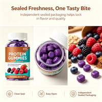 Gummies Protéinés aux Baies Mixtes – Formule de Soutien Quotidien au Bien-être – 60 Unités 180g – Vente en Gros – Marque Privée OEM