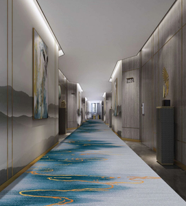 Tapis imprimé en nylon tressé à poils coupés, tissé à la machine, durable, rembourré, antibactérien, antidérapant, anti-salissure, adapté aux animaux domestiques - Product Image 5