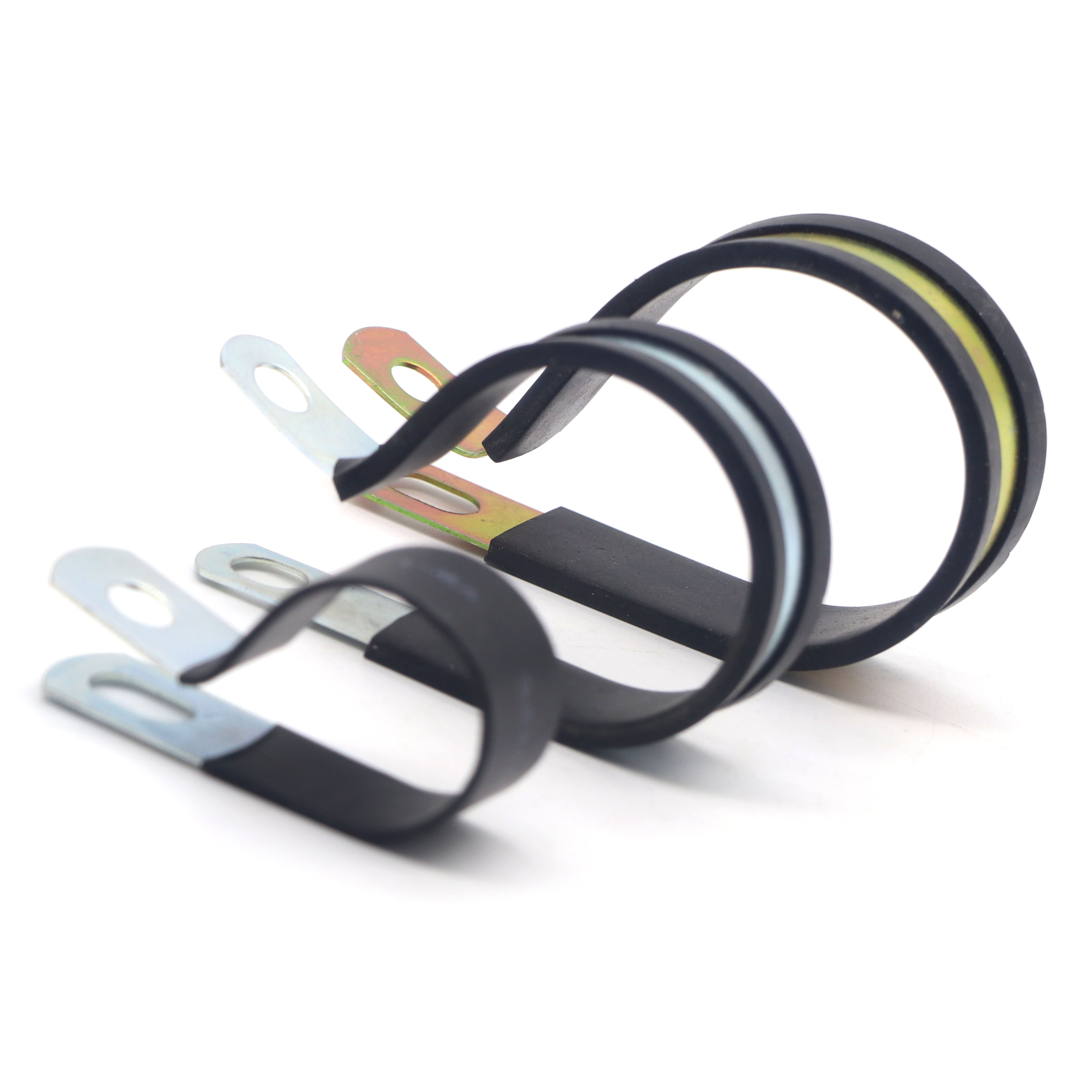 Металлический зажим SYD 1158-2, резиновые мягкие изолированные зажимы для кабеля