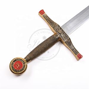 Réplique d'arme de chevalier médiéval, épée <span class=keywords><strong>Excalibur</strong></span> du roi Arthur avec fourreau - Product Image 4