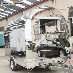 Best Selling Corn and Vegetable Fry Ice Cream <strong>Roll</strong> <strong>Cart</strong> <strong>Food</strong> Truck for Hotels Restaurants with Bearing and for Hotdog - Product Image 5