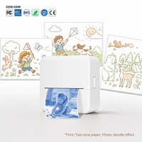 Imprimante thermique sans encre X6 Slim Mini 800 mAh BT sans fil 200 DPI pour photos et croquis, connectée via application, vente en gros de papeterie