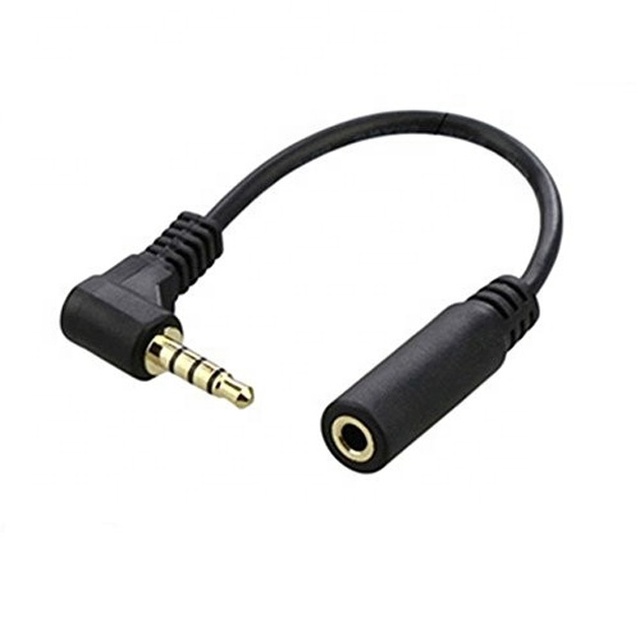 3.5mm Male to Female Auxiliary Audio Cable Gold Plated Plug for Car Headphones Stereo Speaker