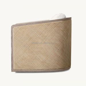 Sillón Giratorio de Diseño Contemporáneo de Lujo, Estilo Minimalista Moderno, Respaldo de Ratán, Cómodo, de Tela, para Sala de Estar u Oficina en Casa - Product Image 3