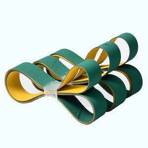 Courroie plate de transmission UNI en nylon textile jaune-vert, largeur 30 mm, pas de 5 mm, 50 dents - Product Image 6