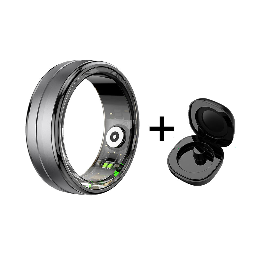 สีดำ + พร้อมกล่องชาร์จ