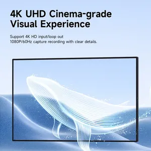 <span class=keywords><strong>Tarjeta</strong></span> de Captura de Video Hagibis, Compatible con HDMI a USB A/C, <span class=keywords><strong>Tarjeta</strong></span> de Grabación 1080P con Salida en Bucle 4K para Transmisión en Vivo en Switch, Xbox, <span class=keywords><strong>PS4</strong></span>/<span class=keywords><strong>5</strong></span> - Product Image 4